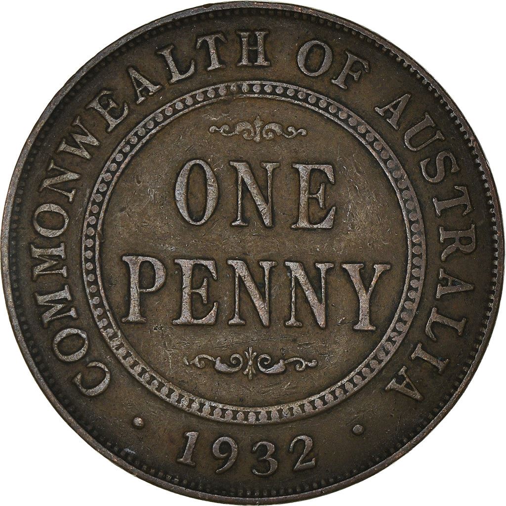 Australia Coin | 1 Penny | King George V | KM23 | 1911 - 1936