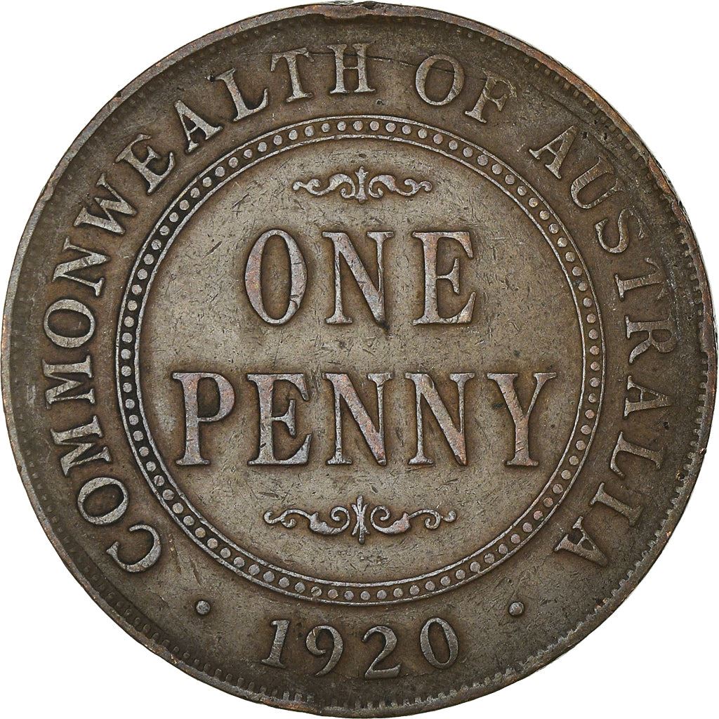 Australia Coin | 1 Penny | King George V | KM23 | 1911 - 1936