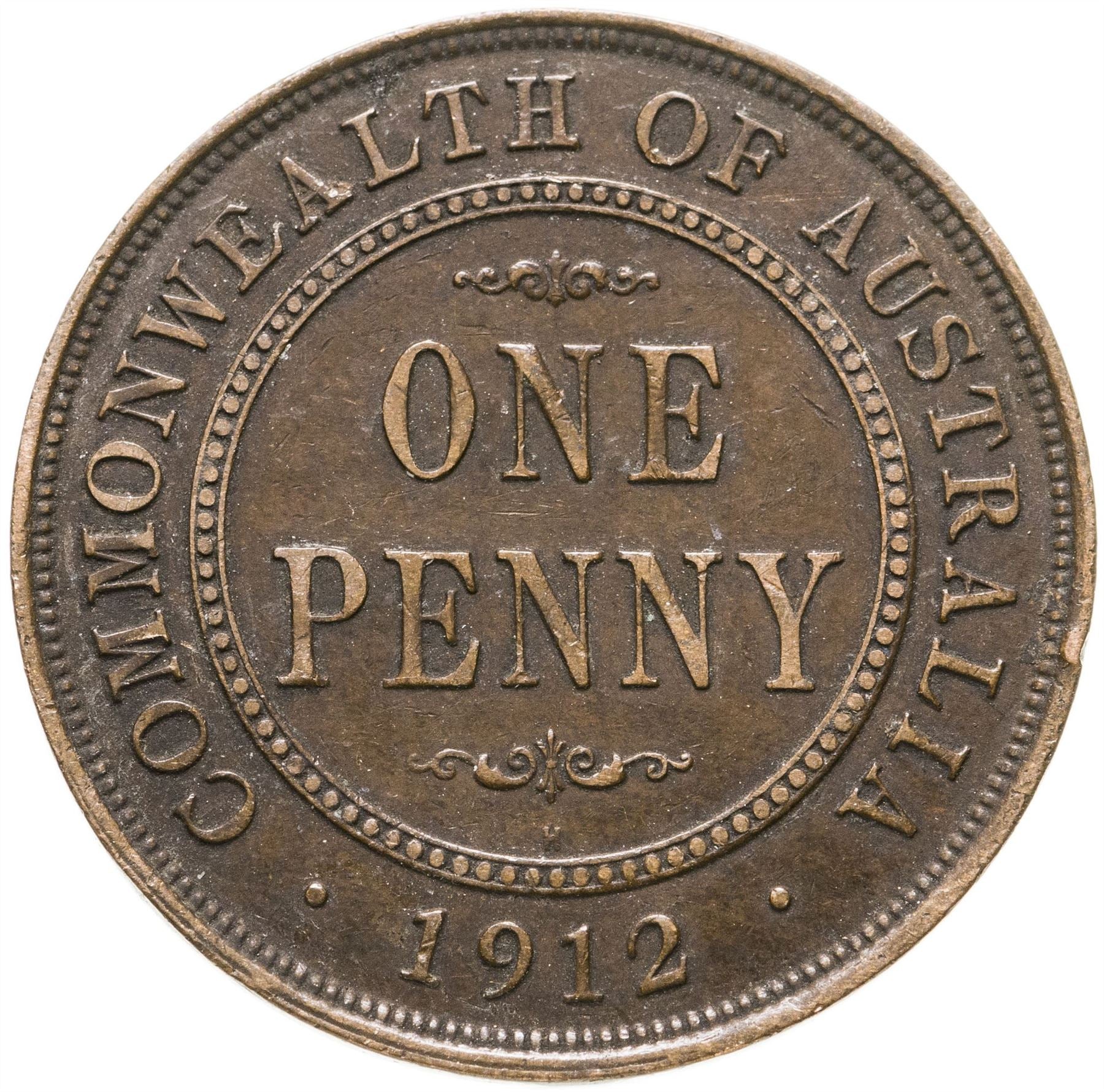 Australia Coin | 1 Penny | King George V | KM23 | 1911 - 1936