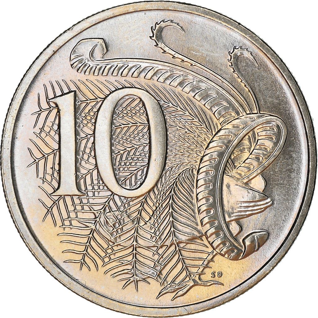 Australia Coin | 10 Cents | Elizabeth II | Superb Lyrebird | KM402 | 1999 - 2019