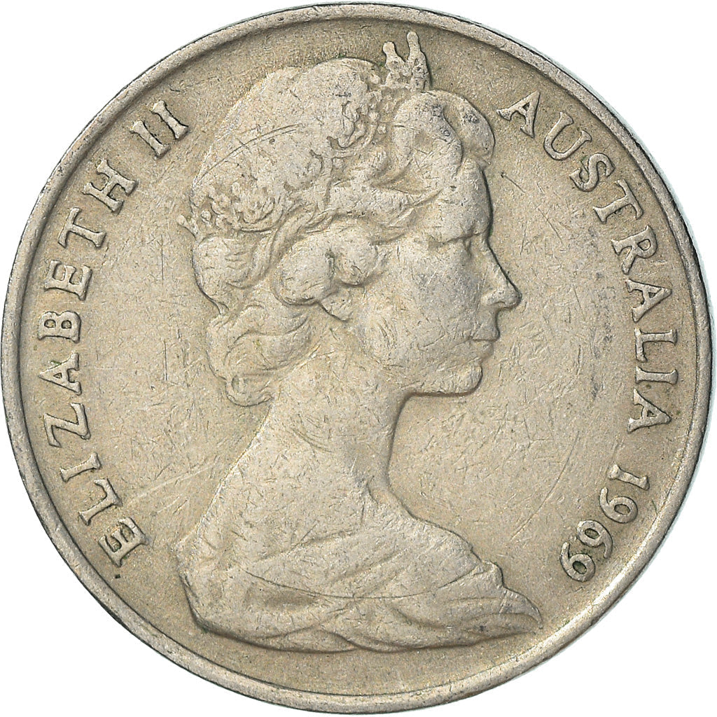 Australia Coin | 10 Cents | Elizabeth II | Superb Lyrebird | KM65 | 1966 - 2019