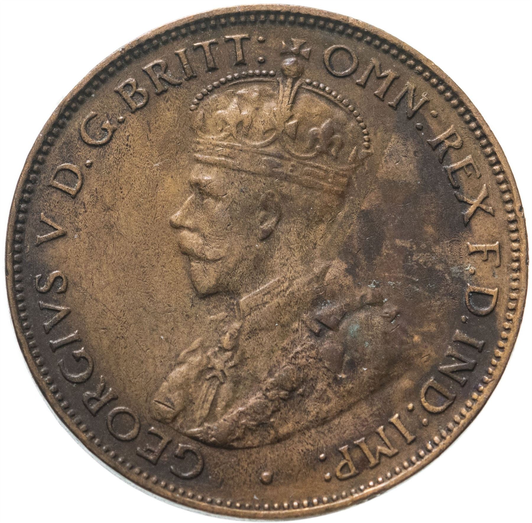 Australia Coin | ½ Penny | George V | KM22 | 1911 - 1936