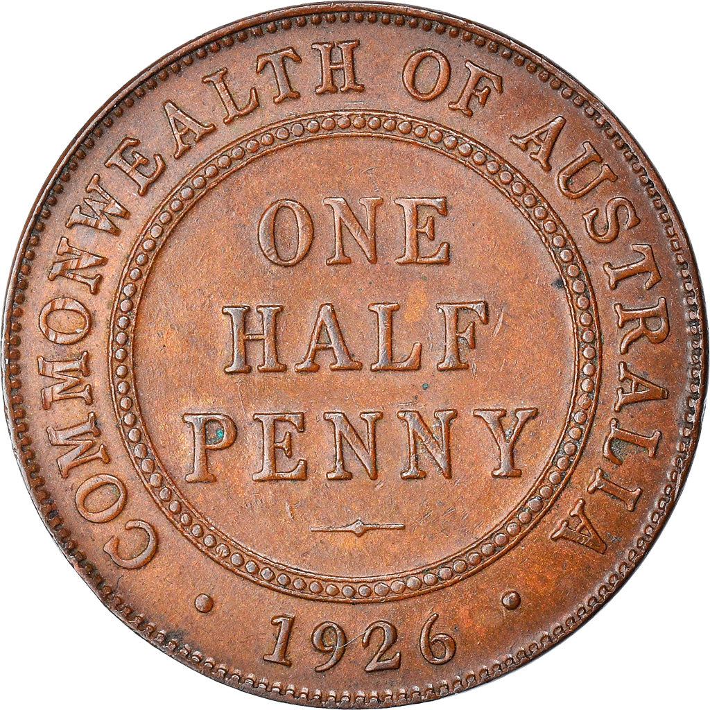 Australia Coin | ½ Penny | George V | KM22 | 1911 - 1936