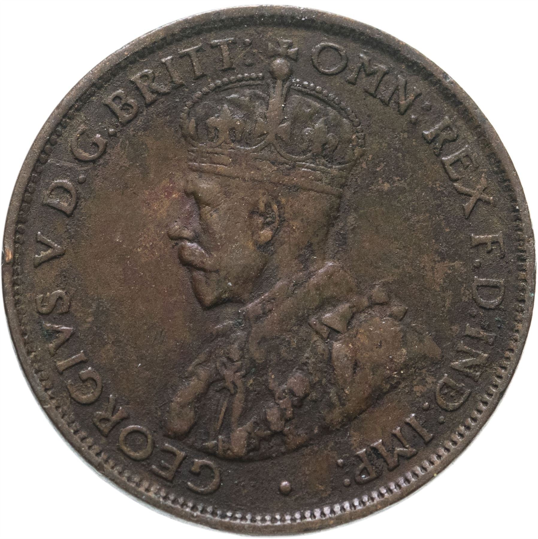 Australia Coin | ½ Penny | George V | KM22 | 1911 - 1936