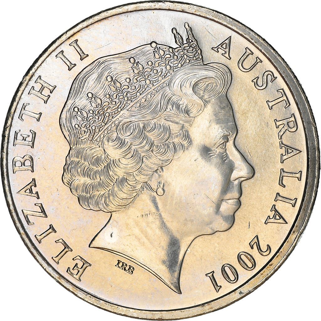 Australia Coin | 20 Cents | Elizabeth II | Centenary of Federation | Victoria | Melbourne | KM556 | 2001