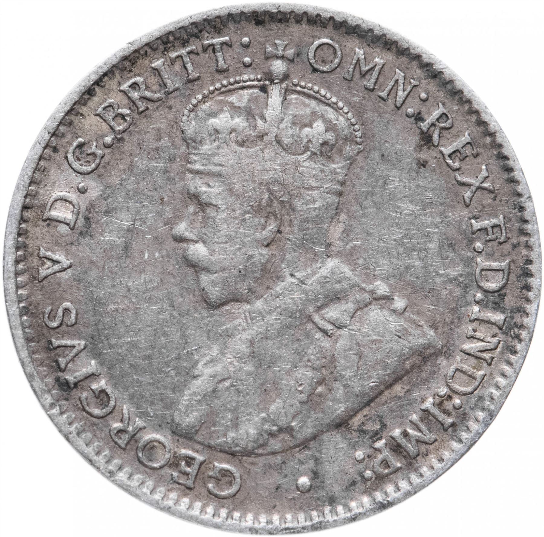 Australia Coin | 3 Pence | George V | Kangaroo | KM24 | 1911 - 1936