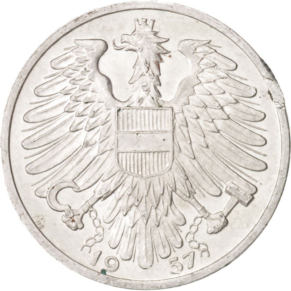 Austria 1 Schilling Coin | Sower | KM2871 | 1946 - 1957