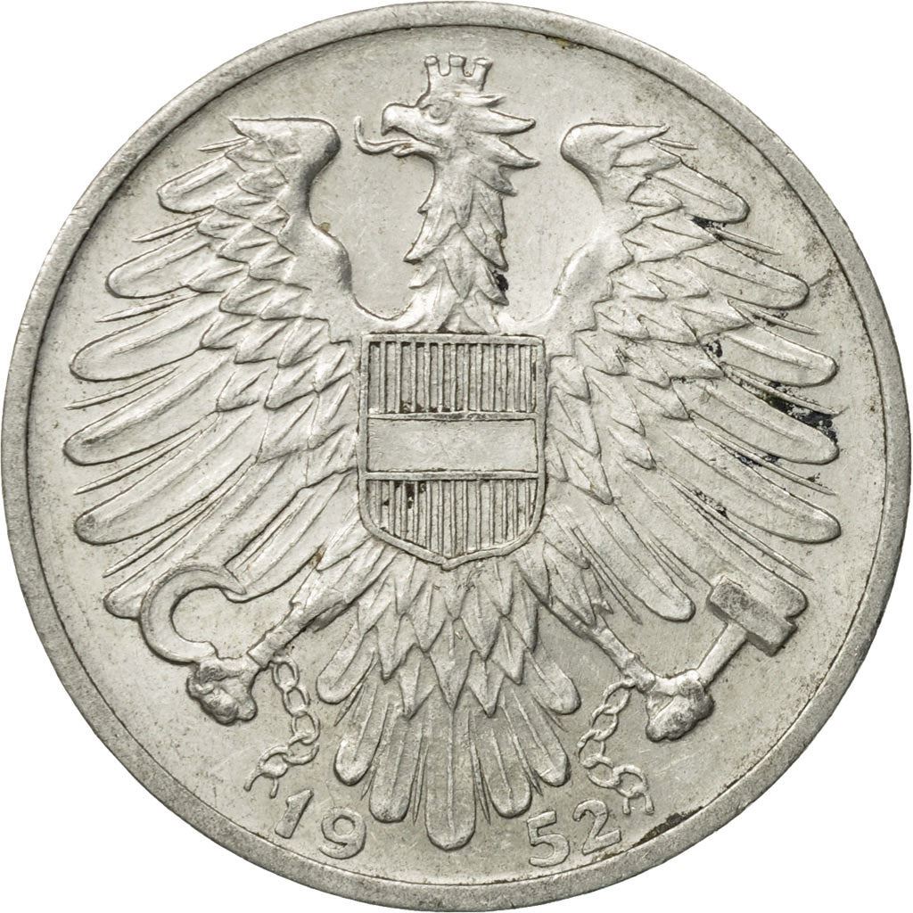 Austria 1 Schilling Coin | Sower | KM2871 | 1946 - 1957