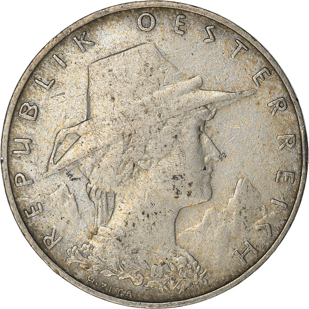 Austria 10 Groschen Coin | Edelweiss Flowers | KM2838 | 1925 - 1929