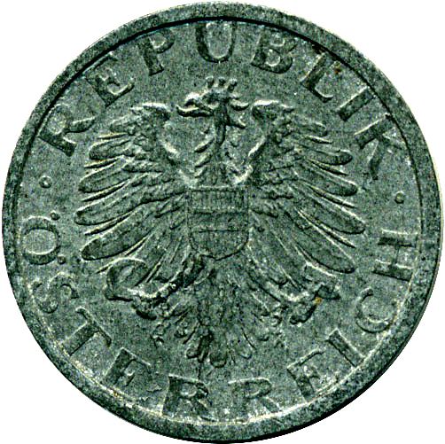 Austria 10 Groschen Coin | KM2874 | 1947 - 1949