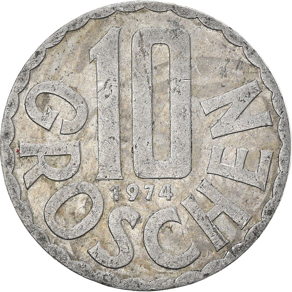 Austria 10 Groschen Coin | KM2878 | 1951 - 2001