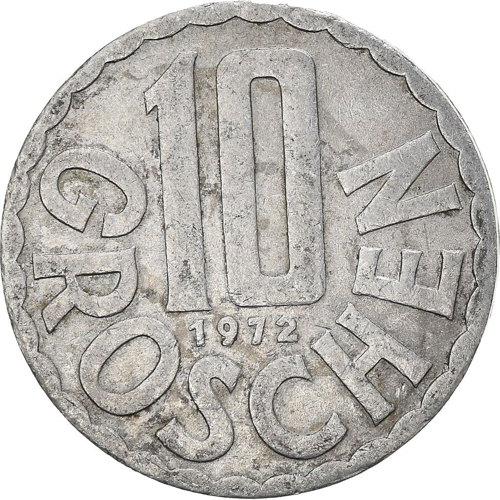 Austria 10 Groschen Coin | KM2878 | 1951 - 2001