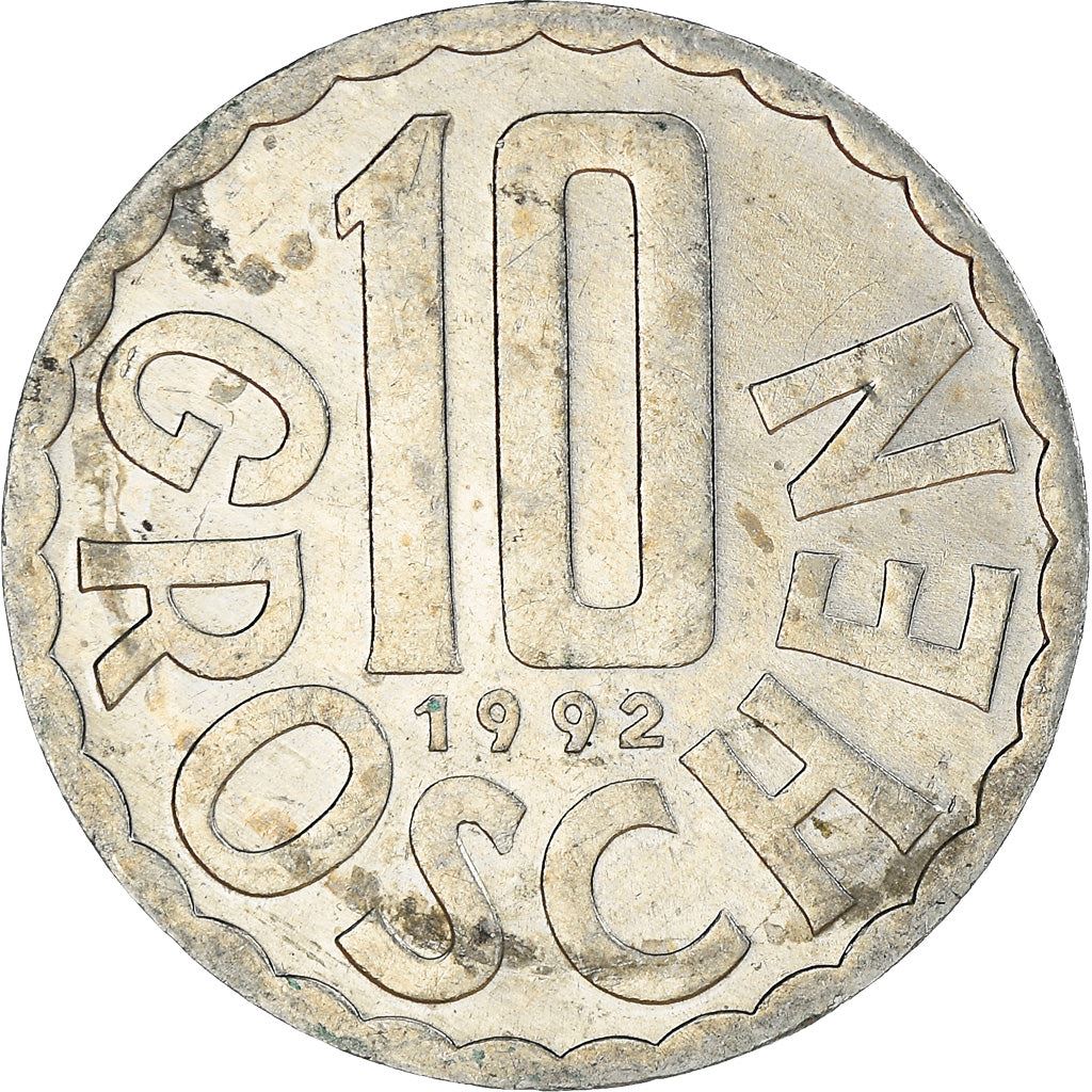 Austria 10 Groschen Coin | KM2878 | 1951 - 2001