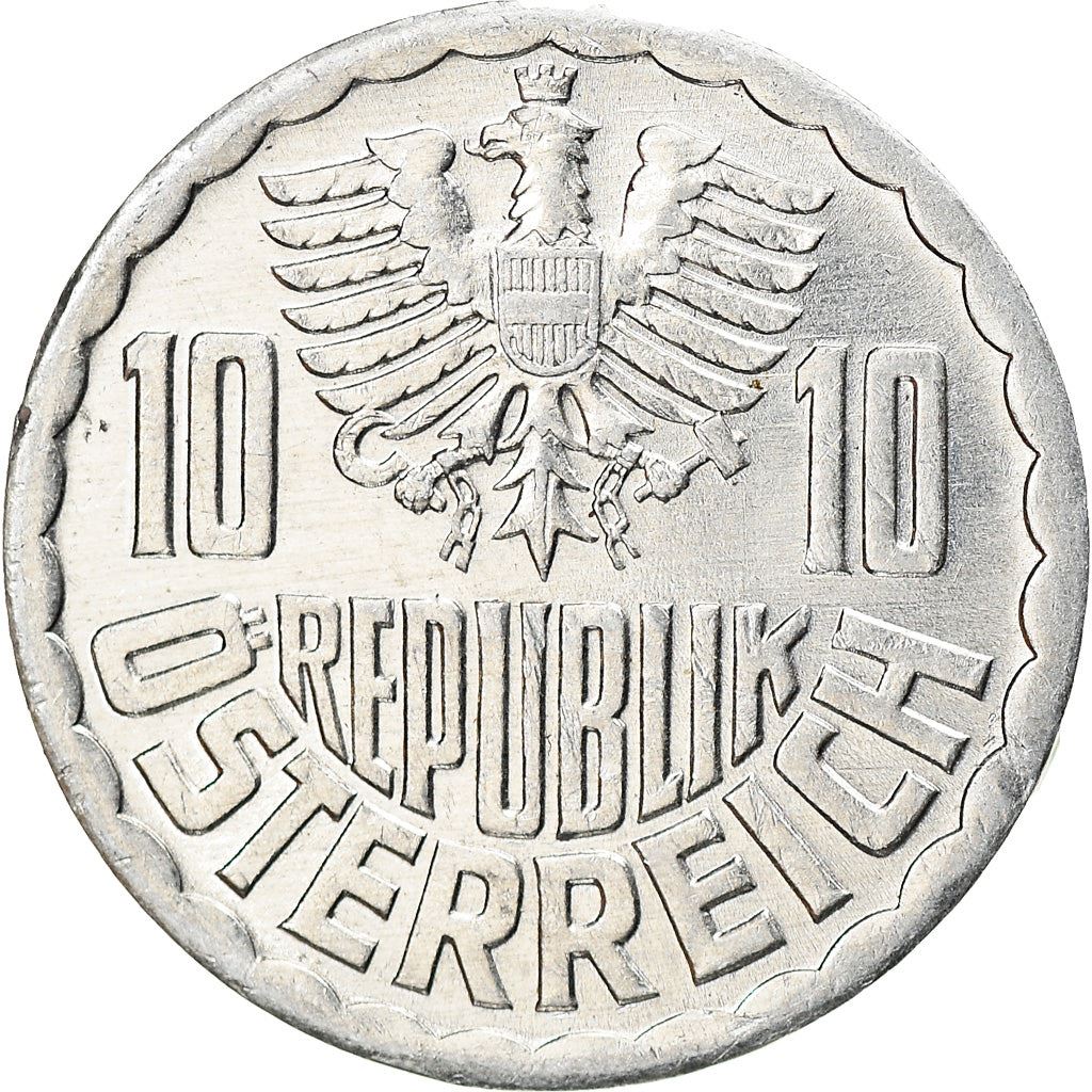 Austria 10 Groschen Coin | KM2878 | 1951 - 2001