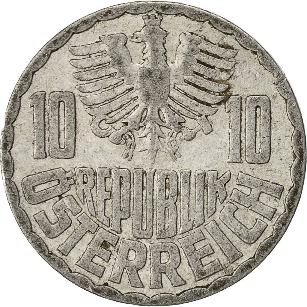 Austria 10 Groschen Coin | KM2878 | 1951 - 2001