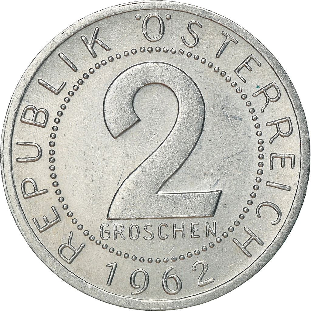 Austria 2 Groschen Coin | KM2876 | 1950 - 1994