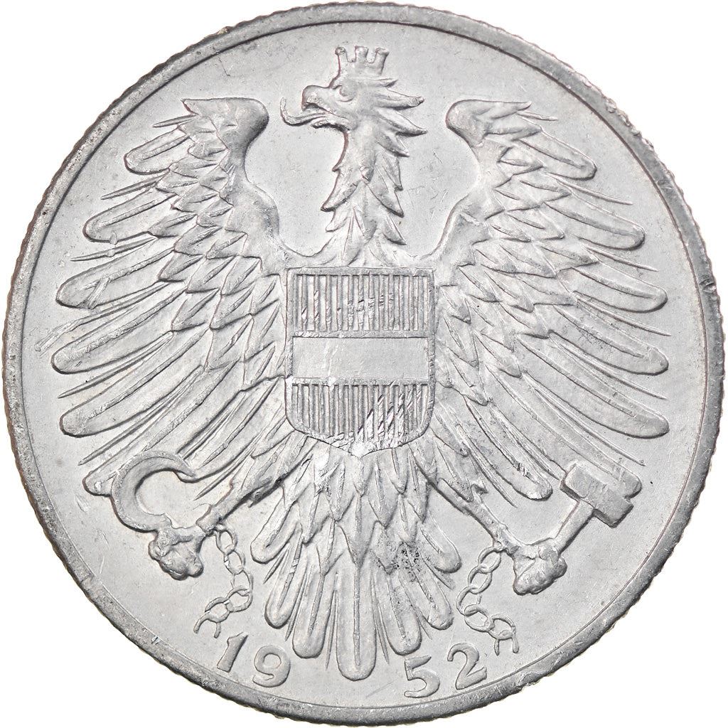 Austria 5 Schilling Coin | KM2879 | 1952 - 1957