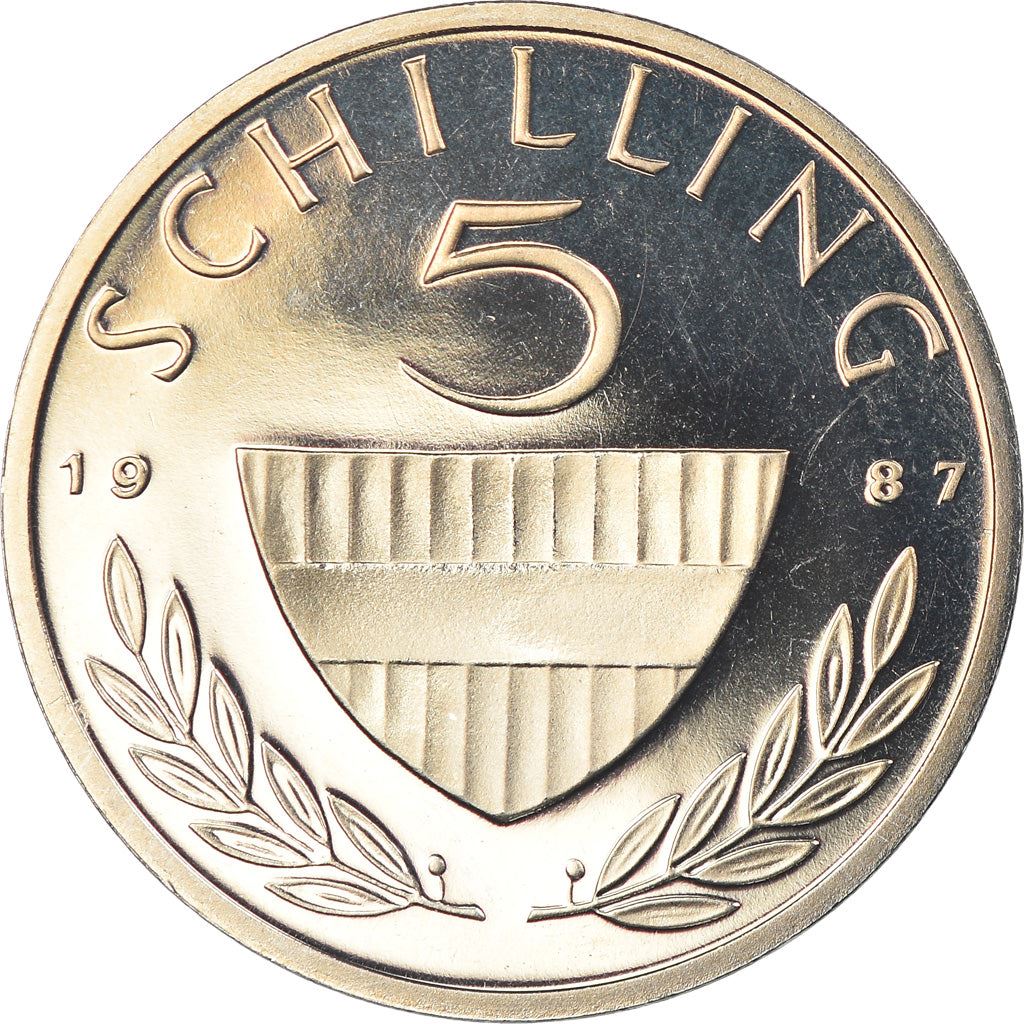 Austria 5 Schilling Coin | Lipizzaner Stallion | KM2889a | 1968 - 2001