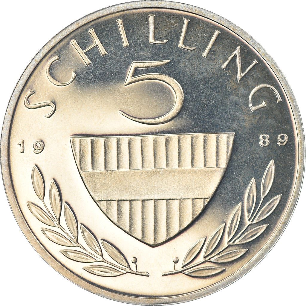 Austria 5 Schilling Coin | Lipizzaner Stallion | KM2889a | 1968 - 2001