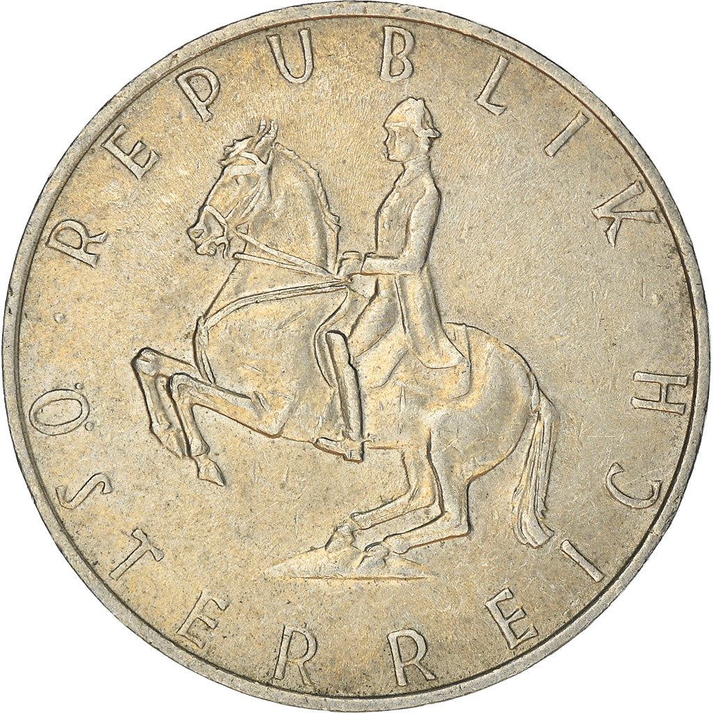 Austria 5 Schilling Coin | Lipizzaner Stallion | KM2889a | 1968 - 2001