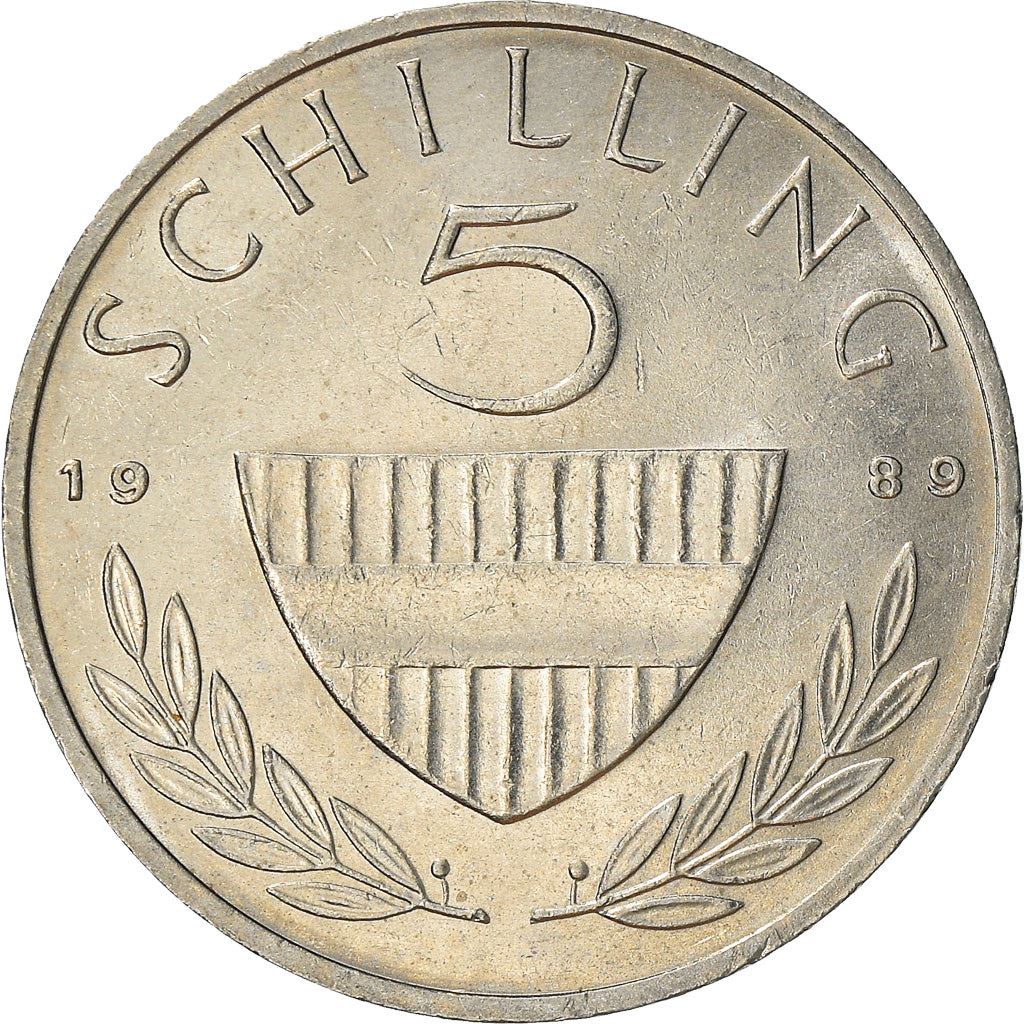 Austria 5 Schilling Coin | Lipizzaner Stallion | KM2889a | 1968 - 2001