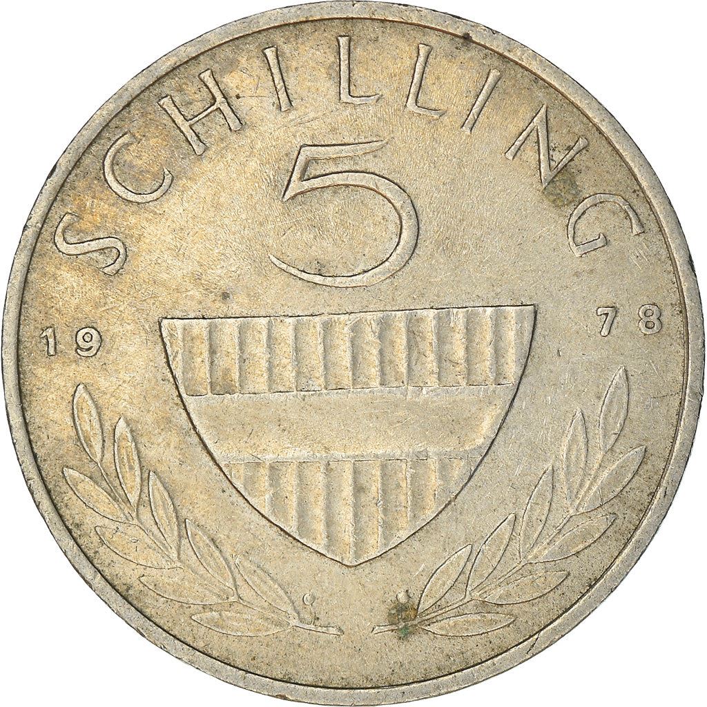 Austria 5 Schilling Coin | Lipizzaner Stallion | KM2889a | 1968 - 2001