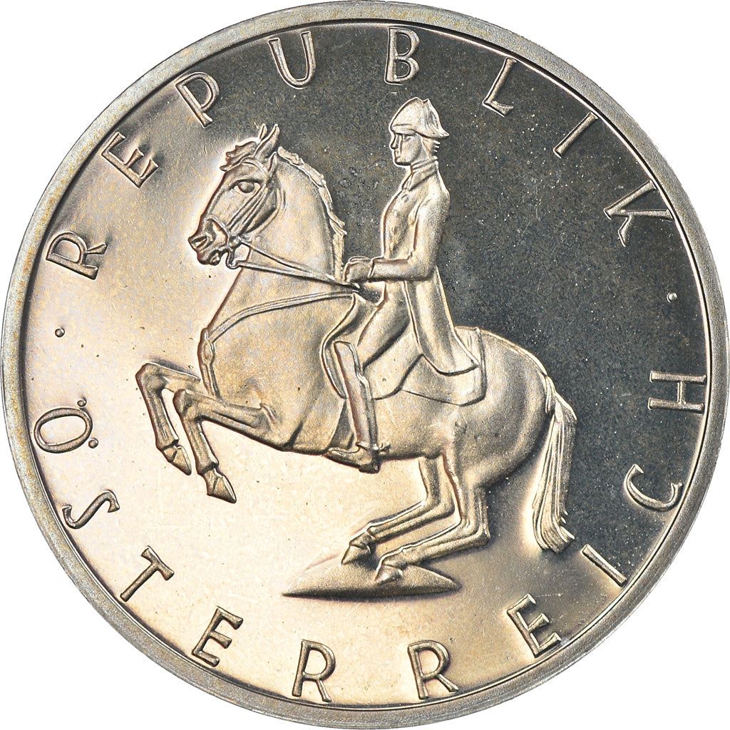 Austria 5 Schilling Coin | Lipizzaner Stallion | KM2889a | 1968 - 2001