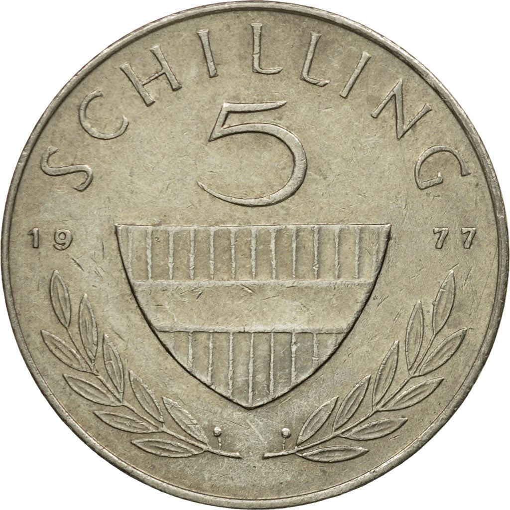 Austria 5 Schilling Coin | Lipizzaner Stallion | KM2889a | 1968 - 2001