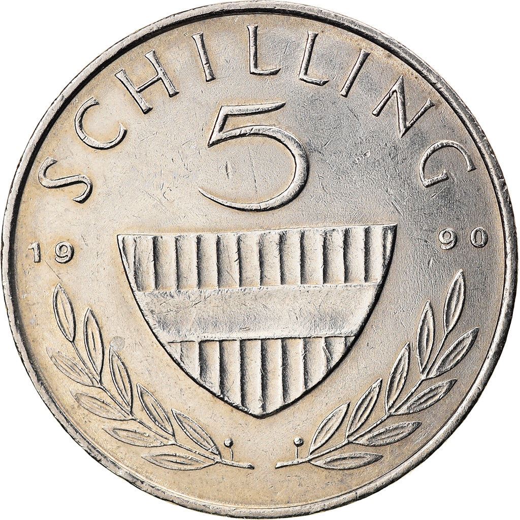 Austria 5 Schilling Coin | Lipizzaner Stallion | KM2889a | 1968 - 2001