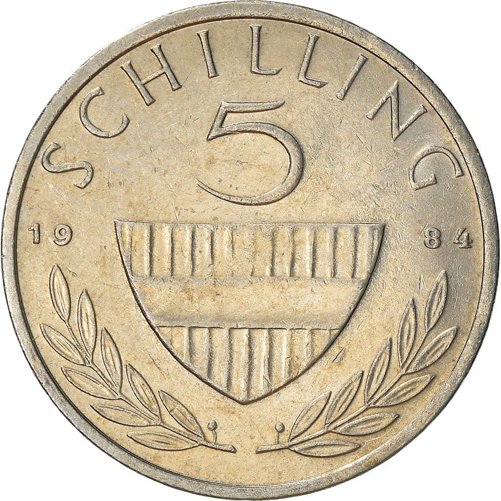 Austria 5 Schilling Coin | Lipizzaner Stallion | KM2889a | 1968 - 2001