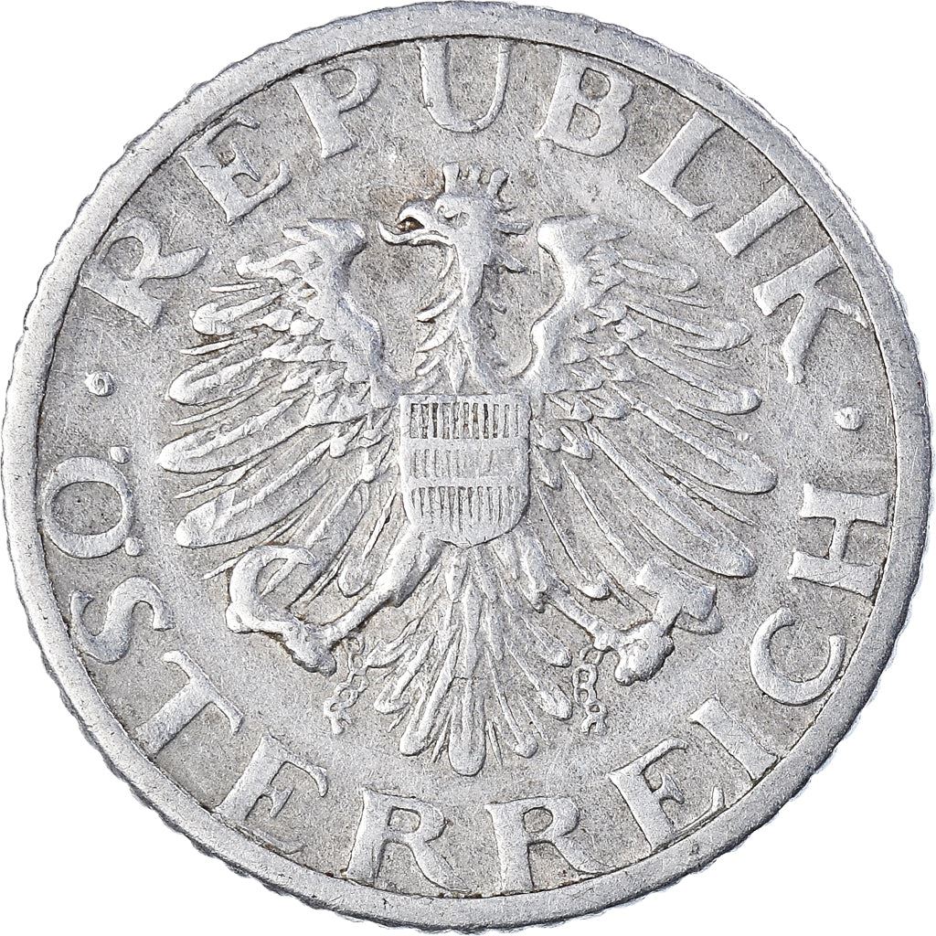 Austria 50 Groschen Coin | Escutcheon | KM2870 | 1946 - 1955