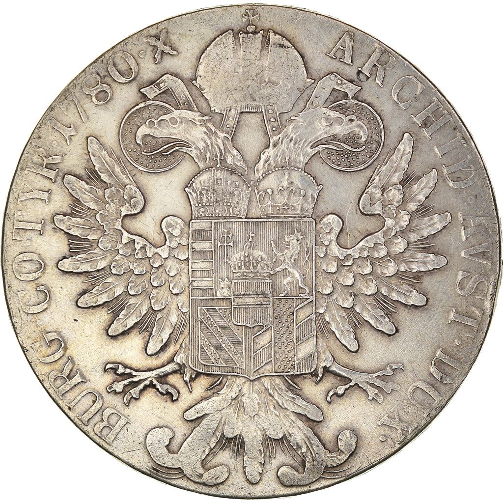 Austria Habsburg | 1 Thaler Coin | Maria Theresia | KM:T1 | 1780