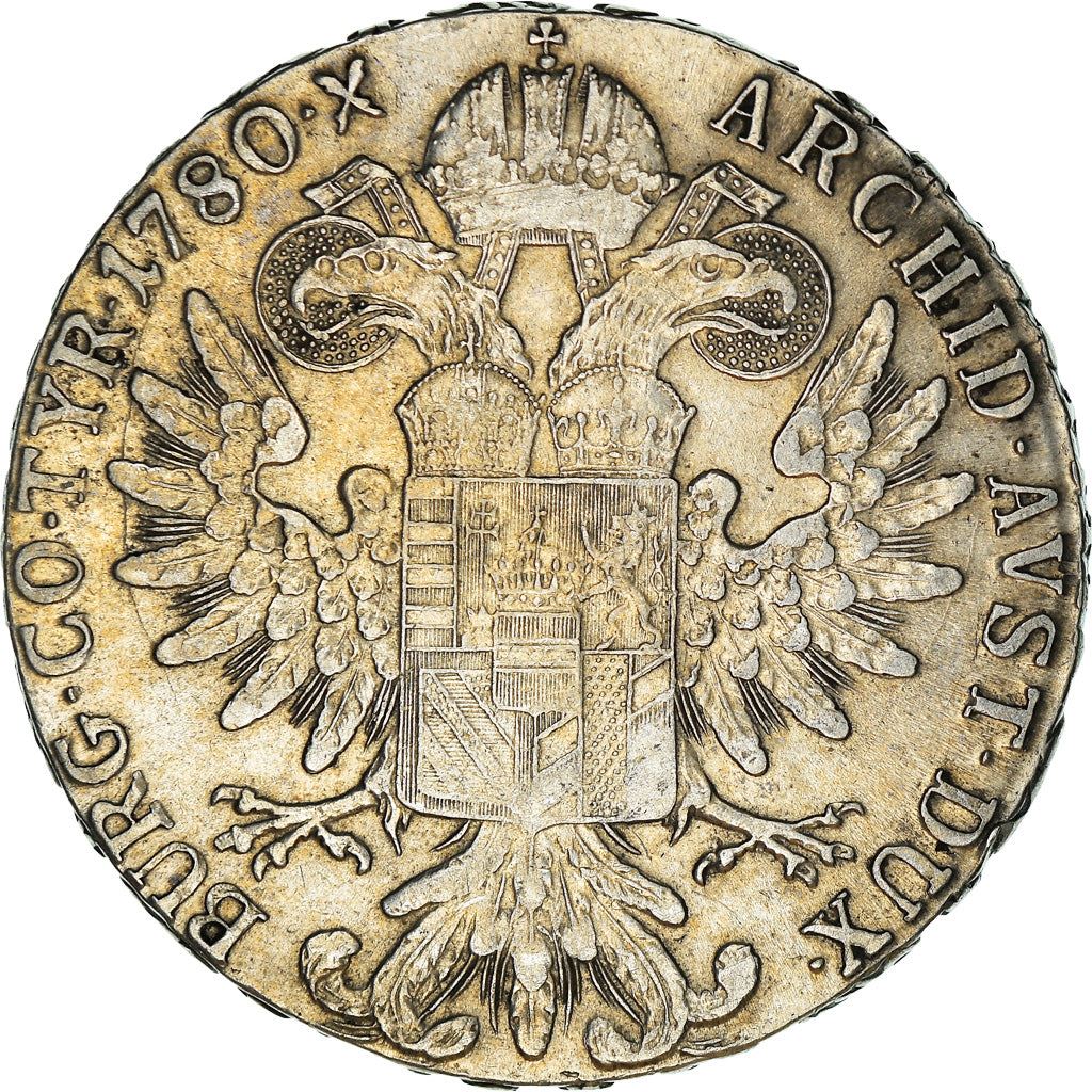 Austria Habsburg | 1 Thaler Coin | Maria Theresia | KM:T1 | 1780