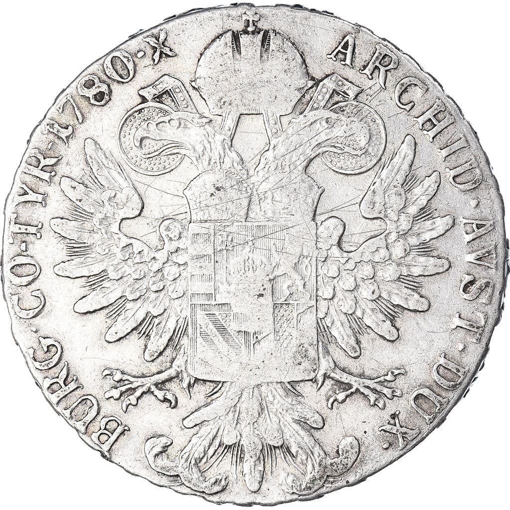 Austria Habsburg | 1 Thaler Coin | Maria Theresia | KM:T1 | 1780