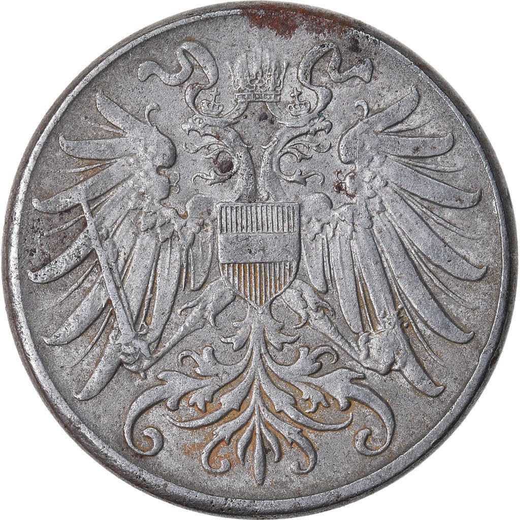 Austrian Empire | 2 Hellers Coin | Austrian Escutcheon | Km:2824 | 1916 - 1918