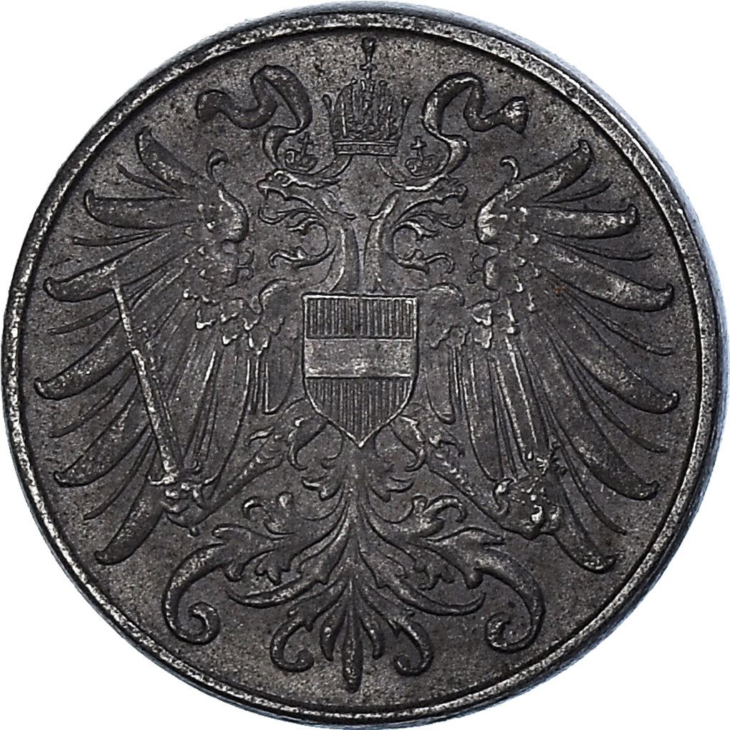 Austrian Empire | 2 Hellers Coin | Austrian Escutcheon | Km:2824 | 1916 - 1918