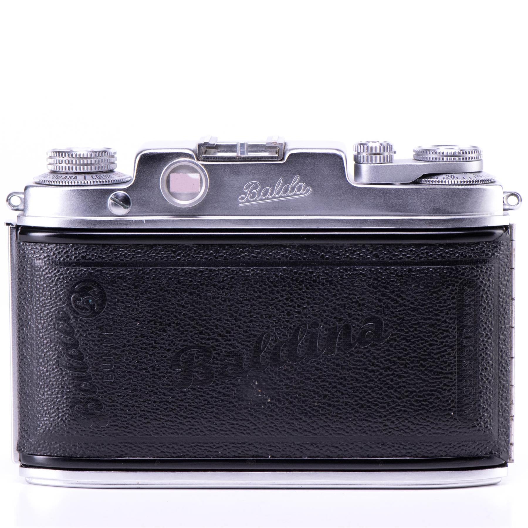 Balda Super Baldina Camera | Baldanar 50mm f2.8 lens | White | Germany | 1954