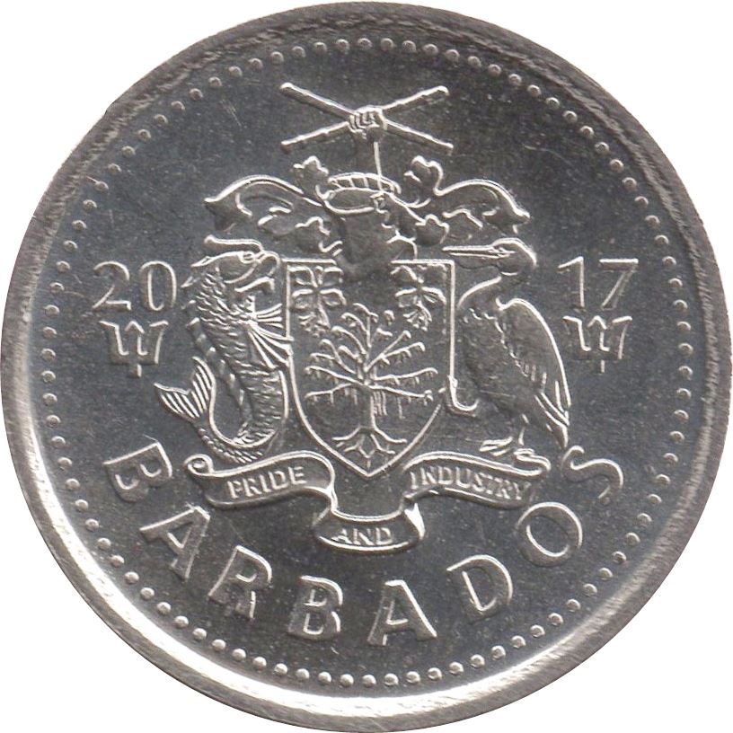 Barbados | 10 Cents Coin | Gull | Km:12A | 2007 - 2022