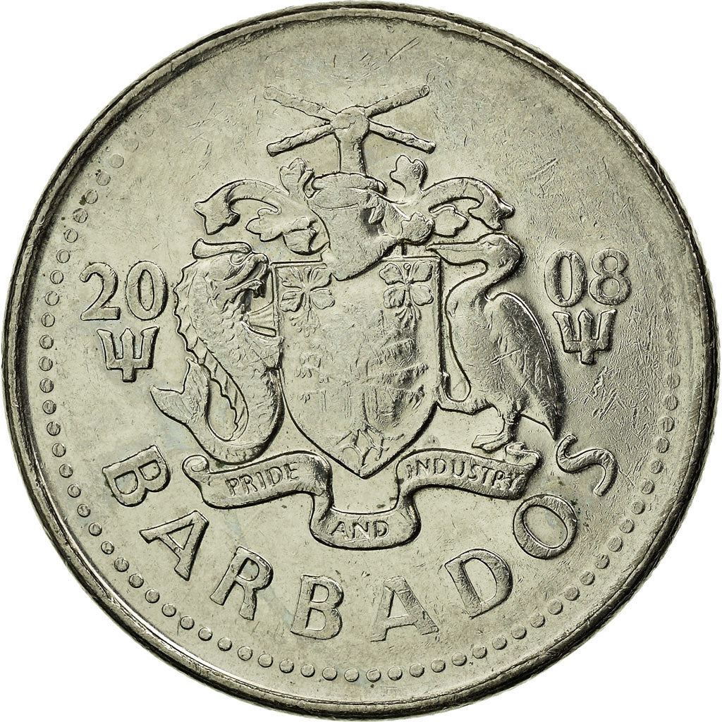 Barbados | 25 Cents Coin | Windmill | Km:13A | 2007 - 2021