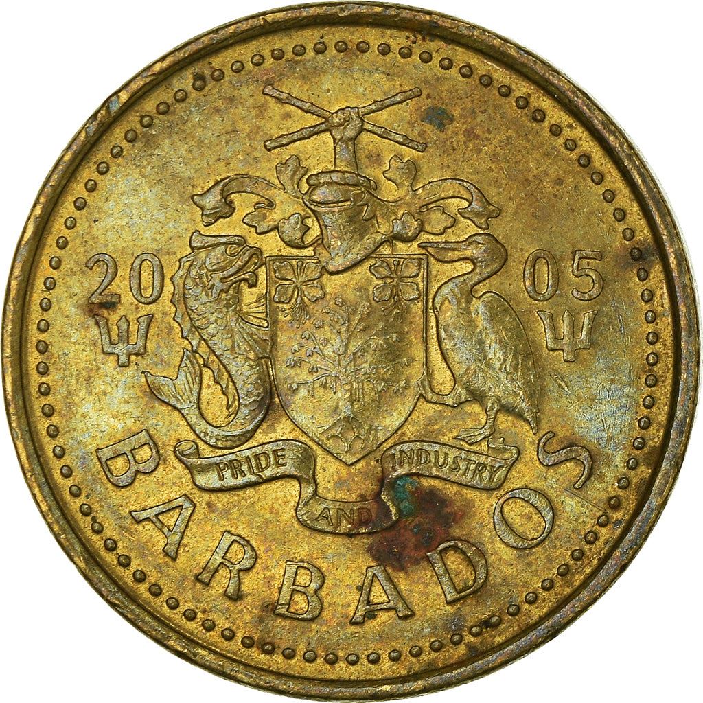 Barbados | 5 Cents Coin | Lighthouse | Km:11 | 1973 - 2007