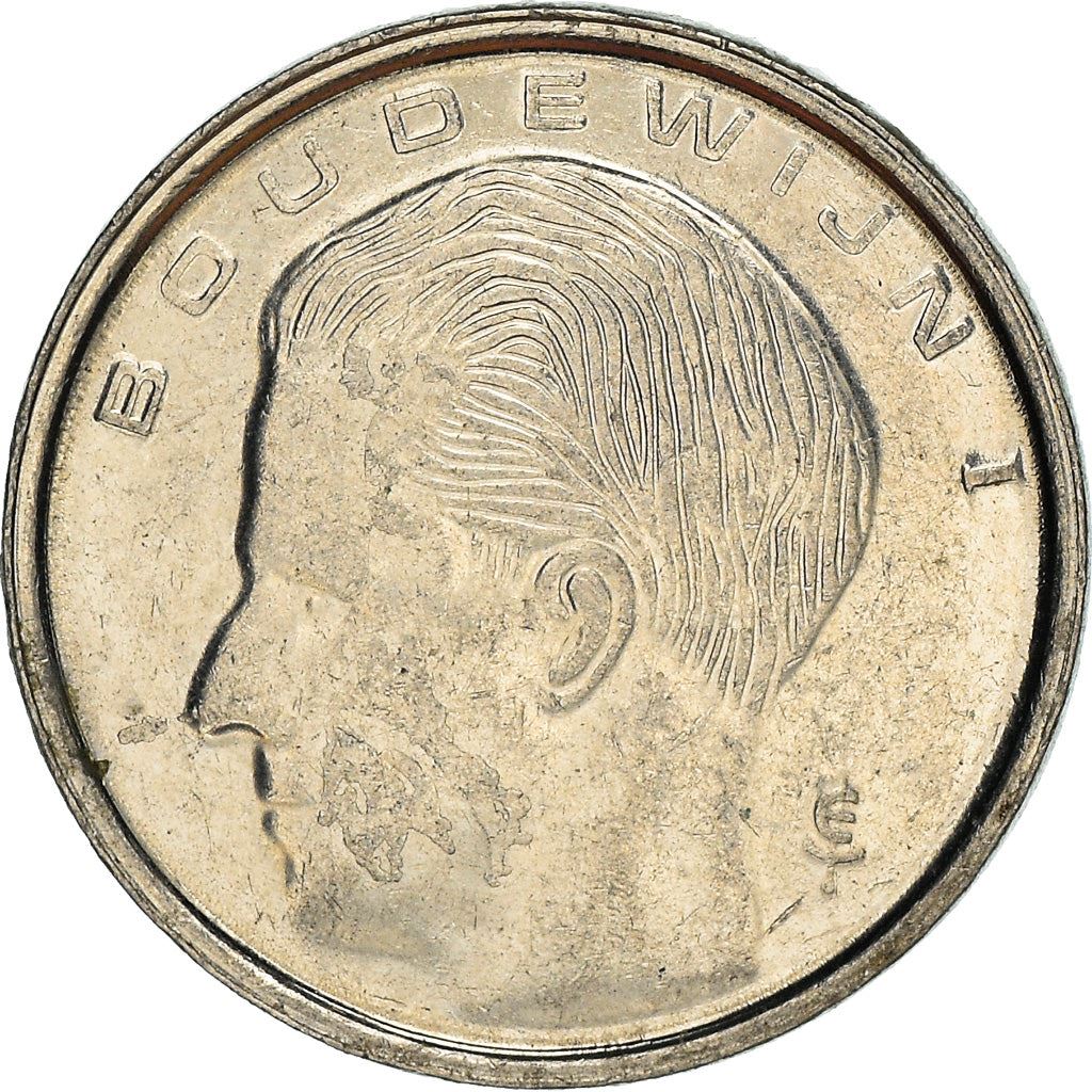 Belgian Coin 1 Franc - Baudouin I België | Star | KM171 | 1989 - 1993