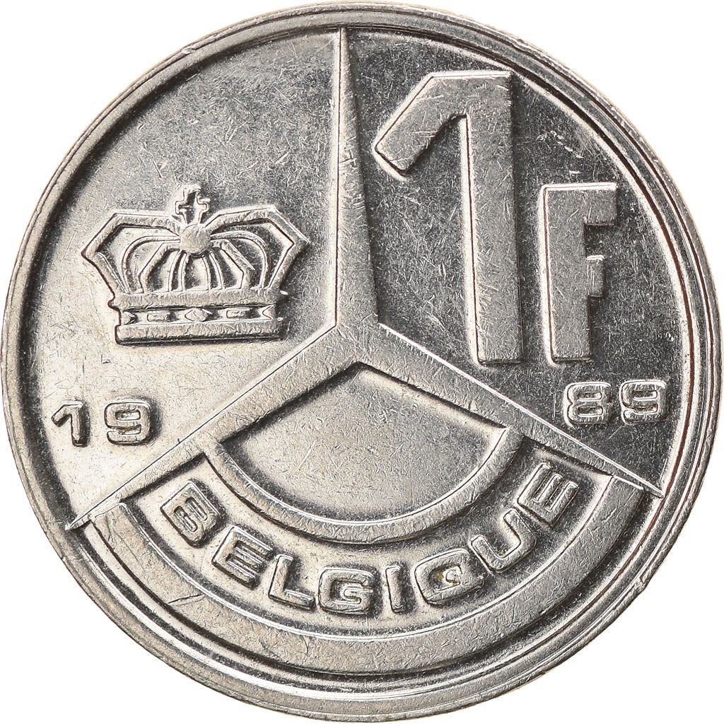 Belgian Coin 1 Franc - Baudouin I Belgique | Star | KM170 | 1989 - 1993