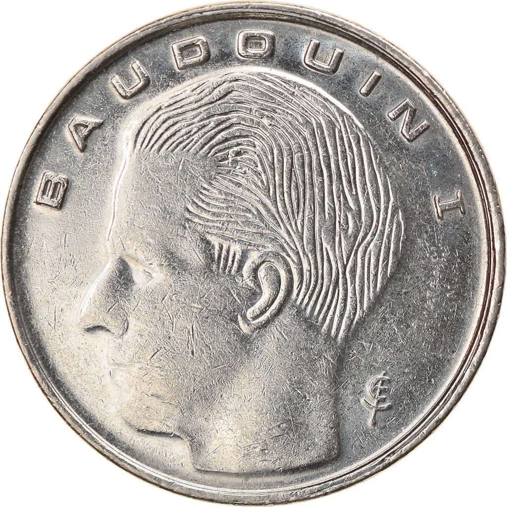 Belgian Coin 1 Franc - Baudouin I Belgique | Star | KM170 | 1989 - 1993