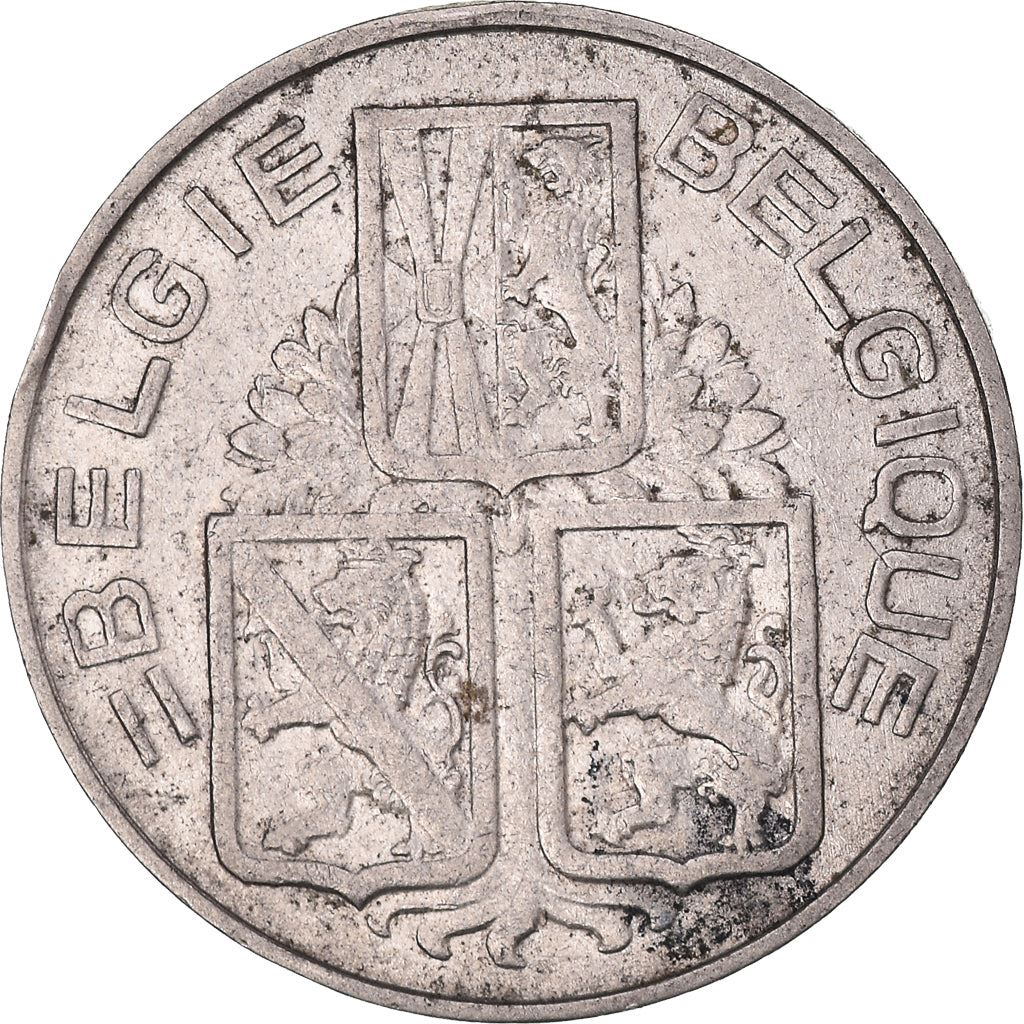 Belgian Coin 1 Franc - Léopold BELGIQUE | West-Flanders | Namur | KM120 | 1939 - 1940