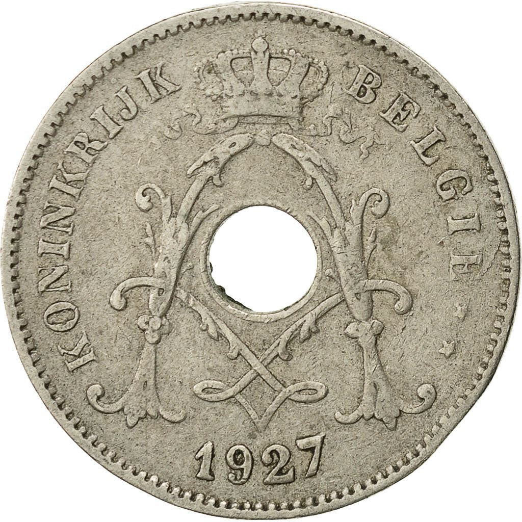 Belgian Coin 10 Centimes - Albert I België | Olive Branch | Star | KM86 | 1911 - 1929