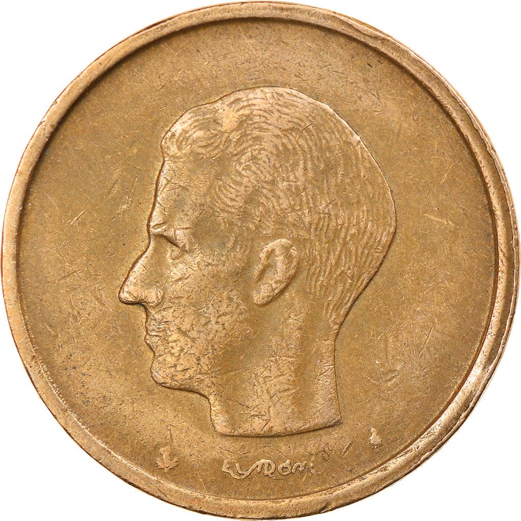 Belgian Coin 20 Francs - Baudouin I België | Scales | Angel | KM160 | 1980 - 1993