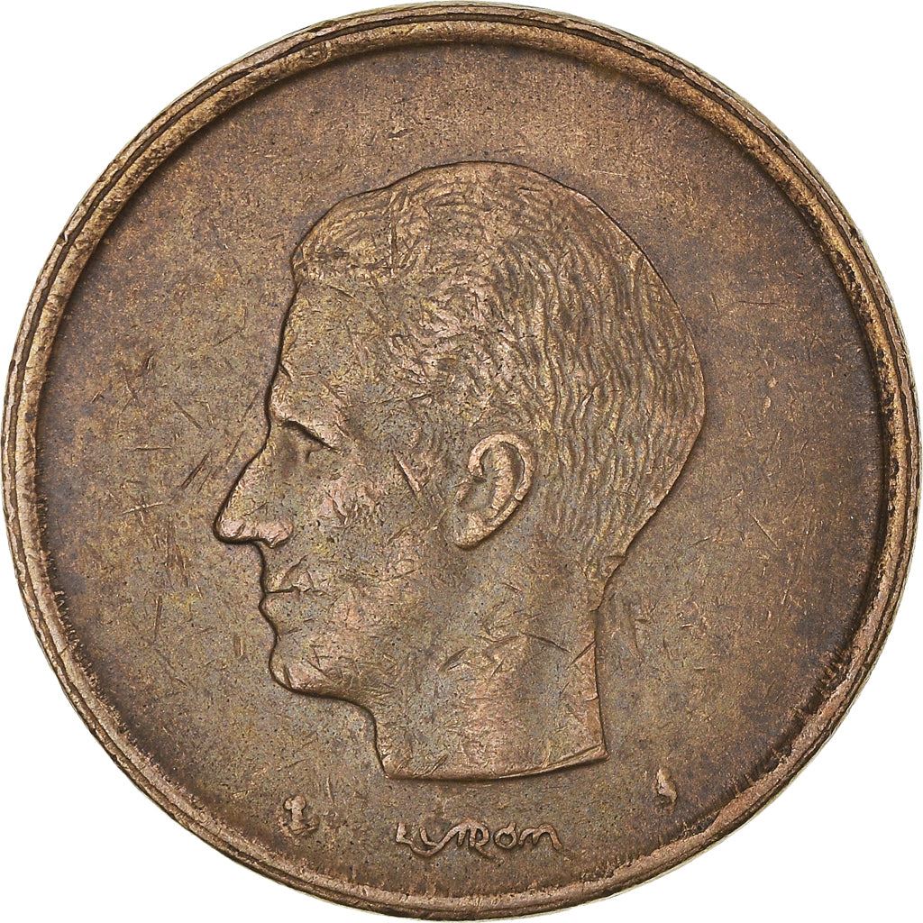 Belgian Coin 20 Francs - Baudouin I België | Scales | Angel | KM160 | 1980 - 1993