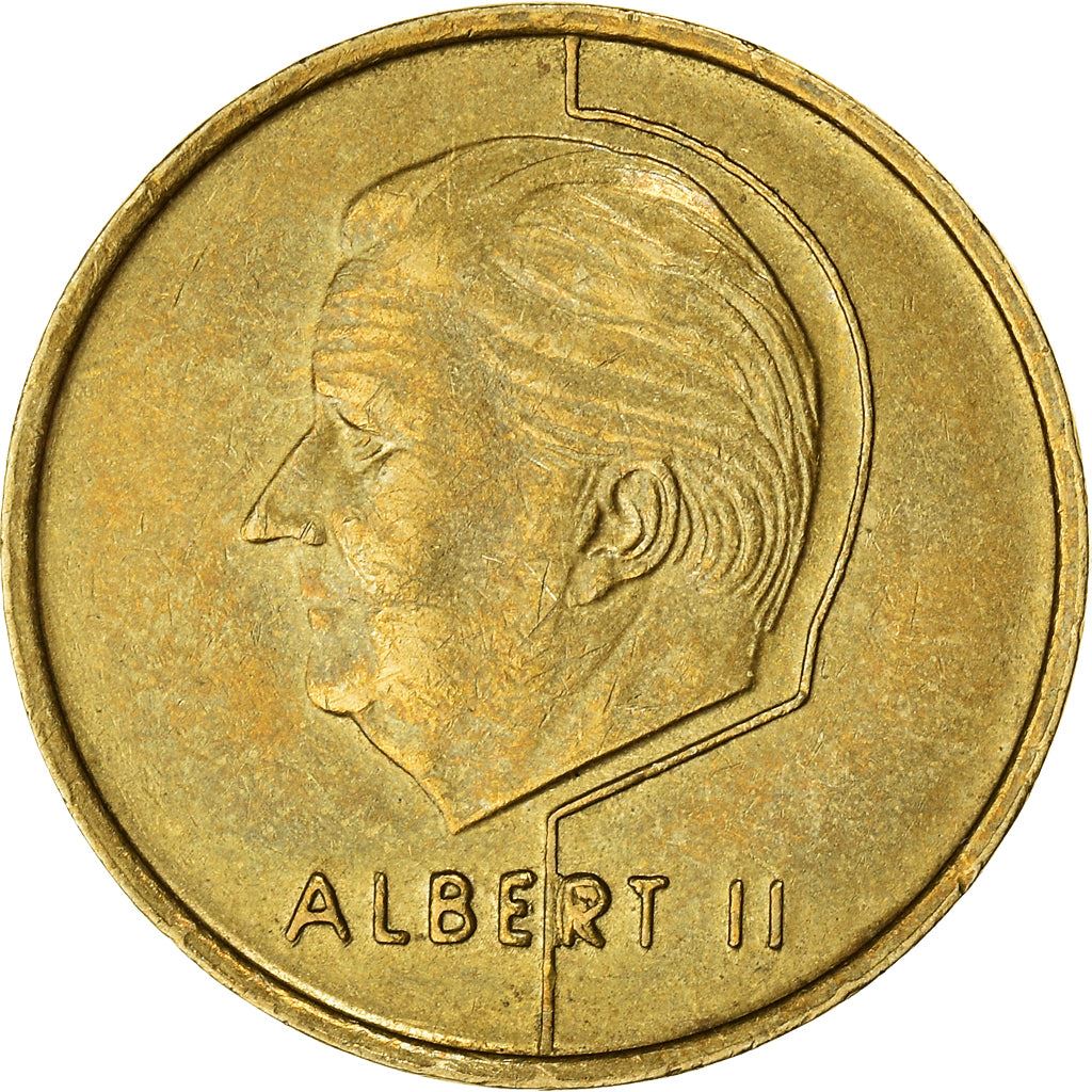 Belgian Coin 5 Francs - Albert II België | Angel | Privy | Scales | KM190 | 1994 - 2001