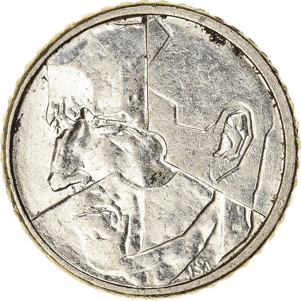 Belgian Coin 50 Francs - Baudouin I België | Angel | Privy | Scale | KM169 | 1987 - 1993