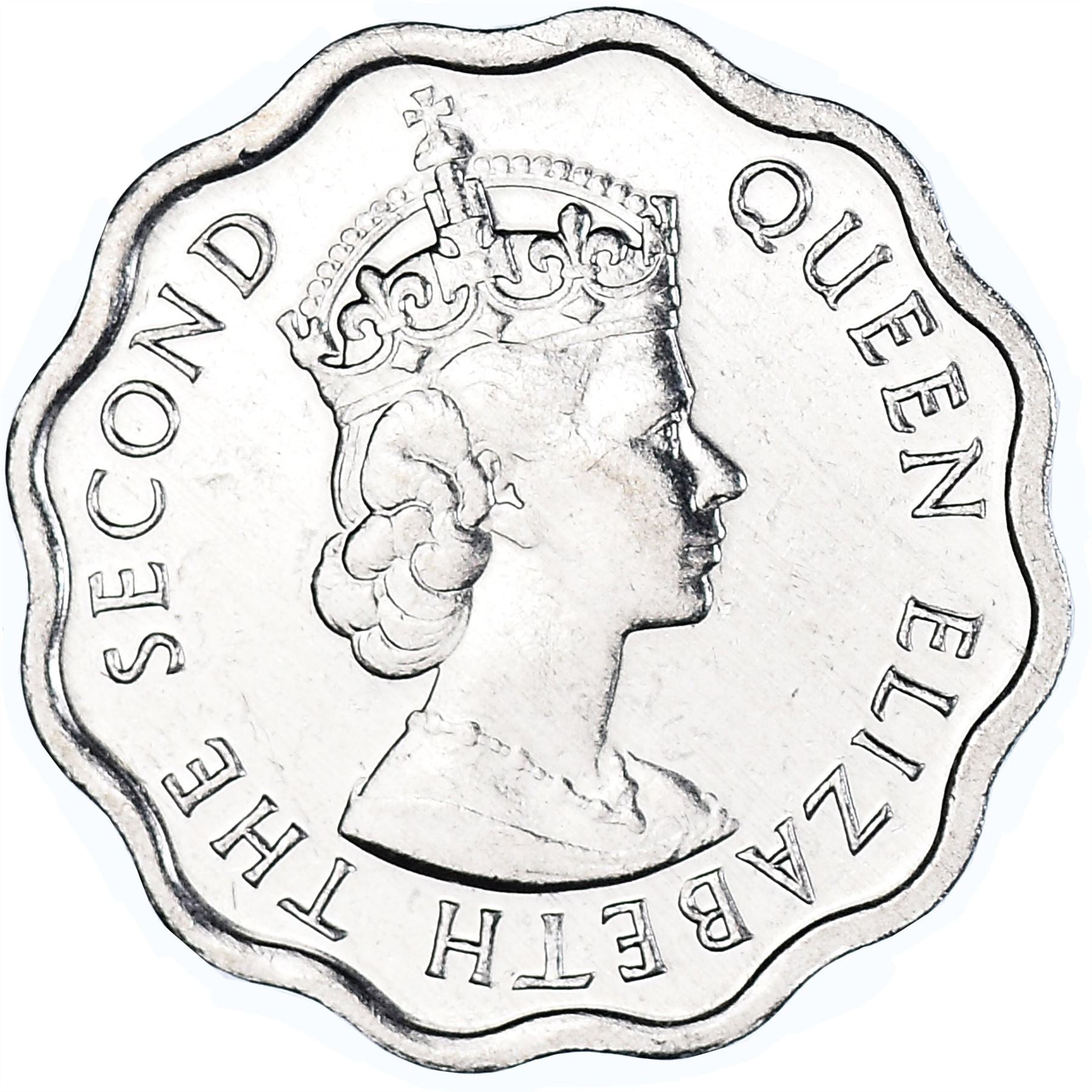 Belizean 1 Cent Coin | Queen Elizabeth II | KM33a | Belize | 1976 - 2018